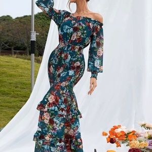 Miss ord floral off shoulder